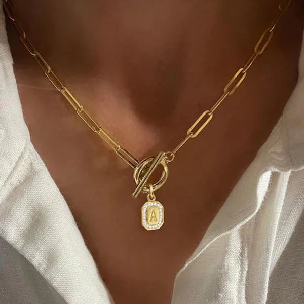 Personalized Two Letter Necklace - Featured Collection